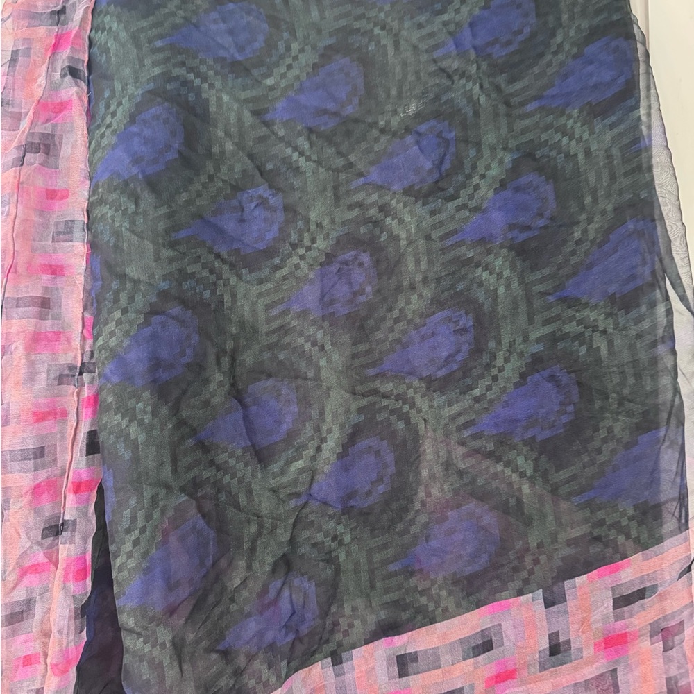 Dries Van Noten Multicolor Silk Rectangular Scarf - image 7